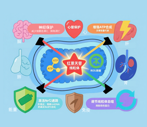 红景天苷：作用于中枢神经系统